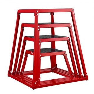 Cajas de Salto Pliométricas, Caja Plyo de 12/18/24/30 Pulgadas, Plataforma y Caja de Agilidad para Saltar, Set de Caja Antideslizante para Ejercicio en Casa, Entrenamiento de Fuerza y Condicionami...