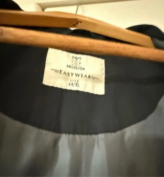 Chaqueta bomber Easy Wear negra Talla 54/XL