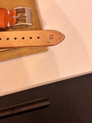 Cinturino Breitling Pelle Marrone 18mm