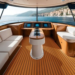Suelo para Barcos, Cubierta de Espuma EVA 240 x 89.9 cm, Suelo Autoadhesivo Antideslizante, Alfombra Marina de 2.2 m² para Barcos, Yates, Pontones, Cubierta de Kayak
