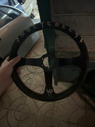 Volante desplazado