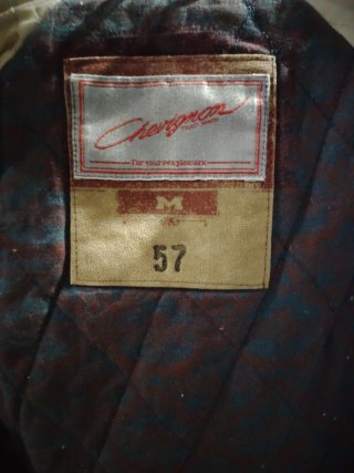 Cazadora CHEVIGNON 57 Tela Azul y Crema
