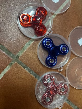 Fidget Spinner de Hierro con Luces