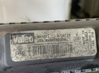 Radiador volkswagen 1k0121253aa golf v (1k1) 58098