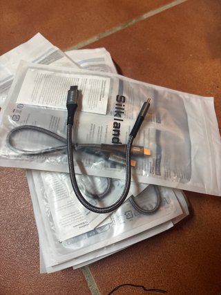 Cable Silkland USB-C a Jack 3.5mm