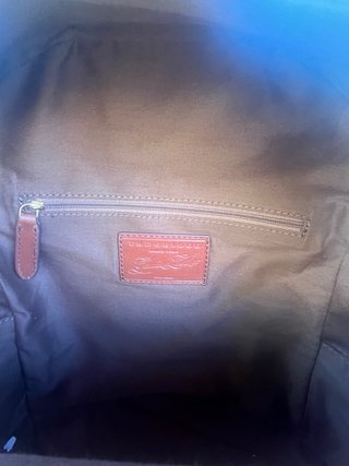 Zaino The Bridge nuovo in pelle marrone