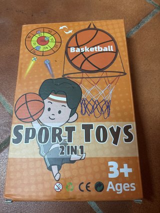 Juego Baloncesto y Tiro al Blanco 2 en 1