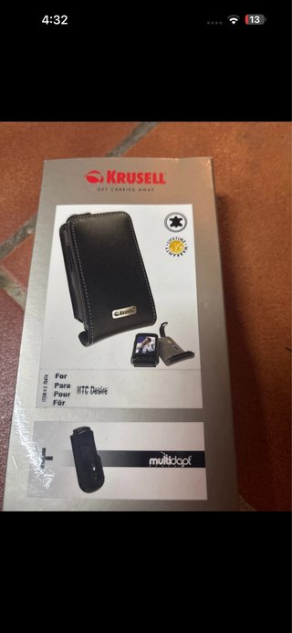 Funda Krusell HTC Desire Negra