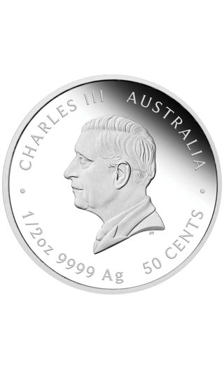 Moneda Plata 1/2 oz New Born Baby 2025 Perth Mint