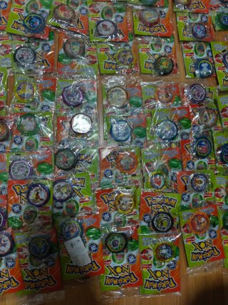 Lote Tazos Pokémon Nox Sellados