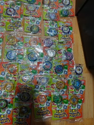 Lote Tazos Pokémon Nox Sellados