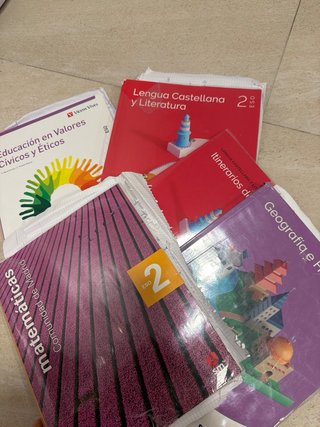Libros 3 ESO 2 ESO 4 ESO (leer descripcion)