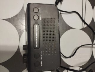 Radio Despertador Daewoo Negro
