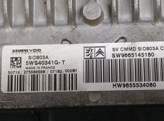 Citroen 9665145180 centralita motor uce c4 455608