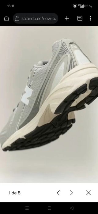 New Balance 740 Hombre Gris/Blanco