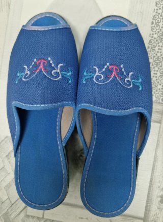 Zapatillas de casa azules n° 38