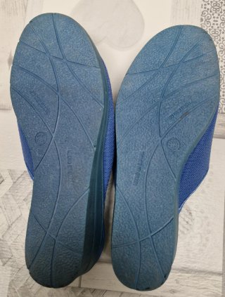 Zapatillas de casa azules n° 38