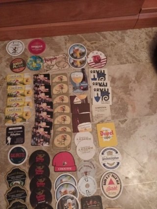 Lote de 70 posavasos di birra 4€