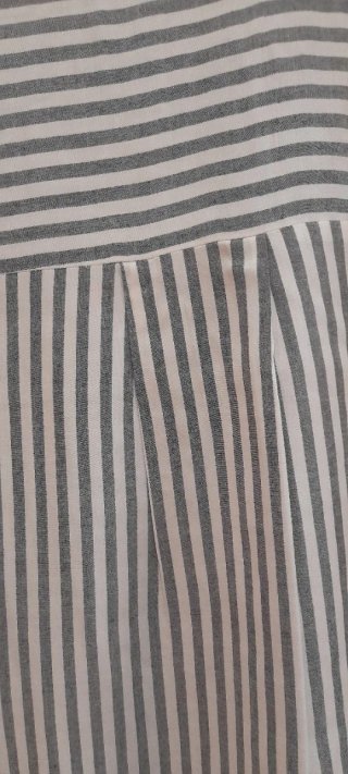 Camisa oversize rayas talla S Bershka