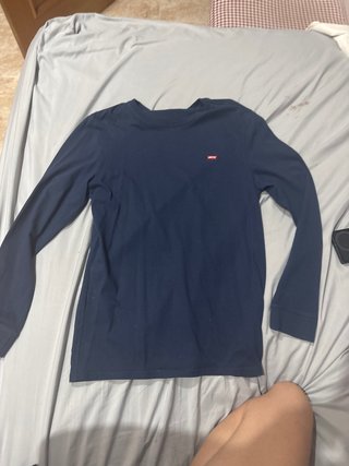 Camiseta Levi's manga larga azul
