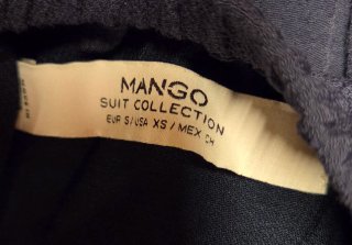 Mono Mango Suit Colection  Talla S