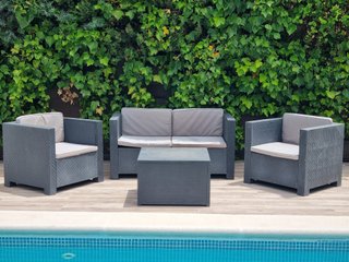 Conjunto Sofás Jardín DIVA MEDITERRANEO
