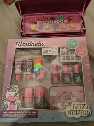 Kit Maquillaje Infantil Martinelia Estuche Lata