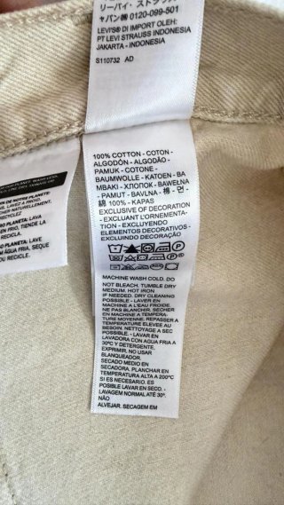 Pantalones Levi's 555 Relaxed Straight Talla M