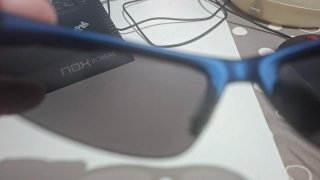 Gafas Polarizadas Azul y Negro