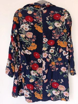 Camisola lm floral azul talla S