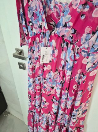 Vestido largo estampado floral Claudie Pierlot