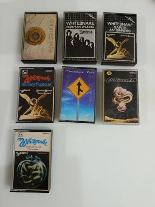 7 WHITESNAKE Cintas Cassettes ELIGE