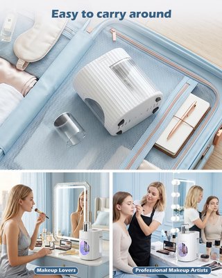 CLOUDVALLEY Limpiador Eléctrico Brochas Maquillaje