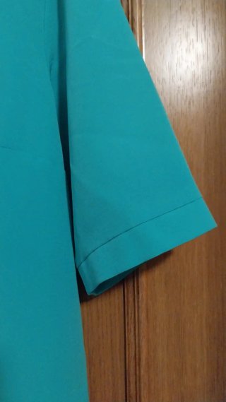 Blusa verde manga corta T40/42