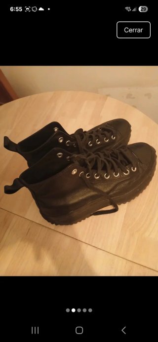 Converse Chuck Taylor Botas Negras