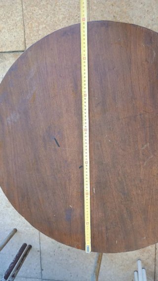 MESITA DE ROBLE ANTIGUA 70 X 45