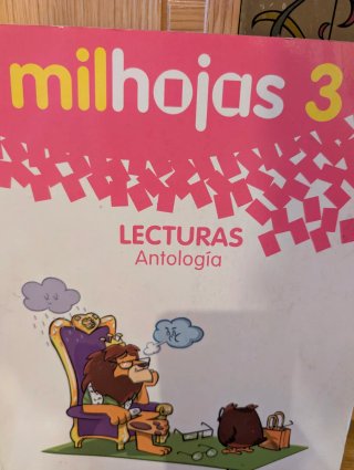 Libro de lecturas Milhojas 3 Anaya primaria