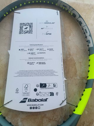 Raqueta Babolat Aero 98, grip 2, 305g