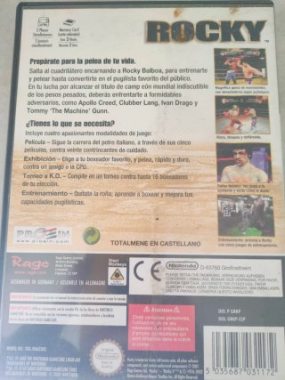 Juego GameCube Rocky