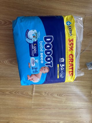 Dodot Bebé Seco Talla 3+ (7-11 kg)