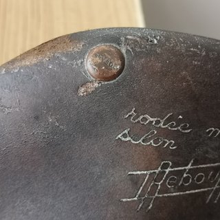 Sillín Ideale Special Competition Rodée Main 1950
