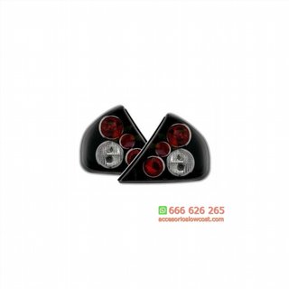 PILOTOS FORD MONDEO MK2. COLOR NEGRO-ROJO.