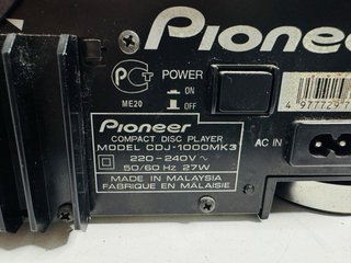 Pioneer CDJ-1000MK3 Reproductor DJ CD MP3