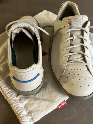 Zapatillas Camper Piel Beige Talla 43
