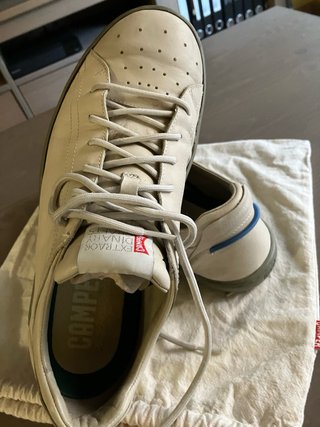Zapatillas Camper Piel Beige Talla 43