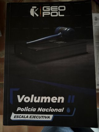Temario escala ejecutiva policia nacional