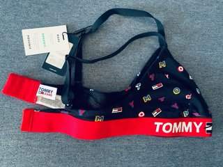Sujetador Tommy Jeans Negro y Rojo