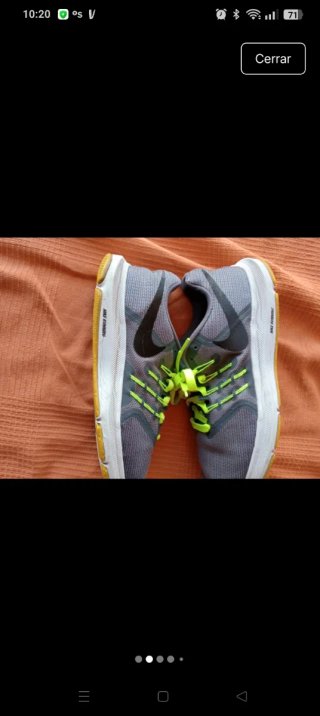 Zapatillas Nike Run Swift grises y verdes