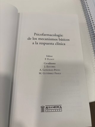 Psicofarmacología - de los mecanismos basicos a...