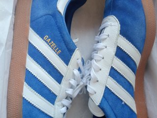 Zapatillas Adidas Gazelle Azul/Blanco